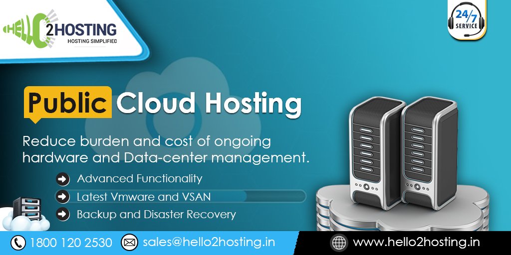 Hello2HostingIn's tweet image. #Hello2hosting - Public #CloudHosting Services for enhanced your business growth. Get the most secured &amp;amp; reliable #hosting_services with 24x7 supports.

For more info: hello2hosting.in/hosting/cloud-…