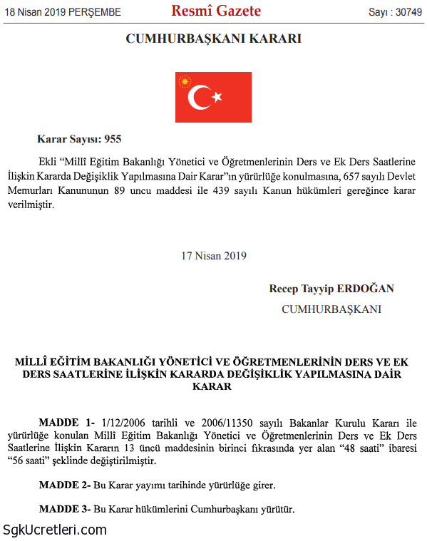 Öğretmenlerin Belleticilik Ücreti 56 Saat Oldu sgkucretleri.com/ogretmenlerin-…