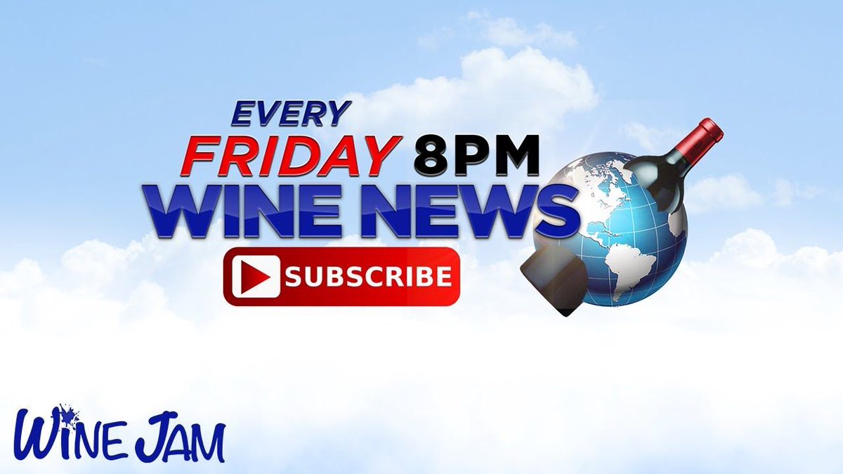 Don't have time to read up all the different wine news around?? Well we do a fine job of rounding up all the wine news on one place every week @ Friday 8pm so subscribe and click the bell buff.ly/2KDgxdS
