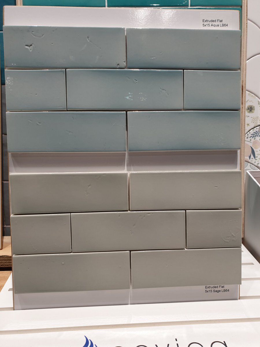 CEVICADecoTiles's tweet photo. One of the Cevica novelties at Coverings 2019 was the Extruded rustic 5x15 (2"x6"), It´s made with an extruded biscuit with superwhite clay, this range is a vey vitreous collection, with very nice colors. Isn´t it?
#Cevica
#Cevicalab
#Extrudedrustic
#Interiordesign https://t.co/S8q7ObKOHo