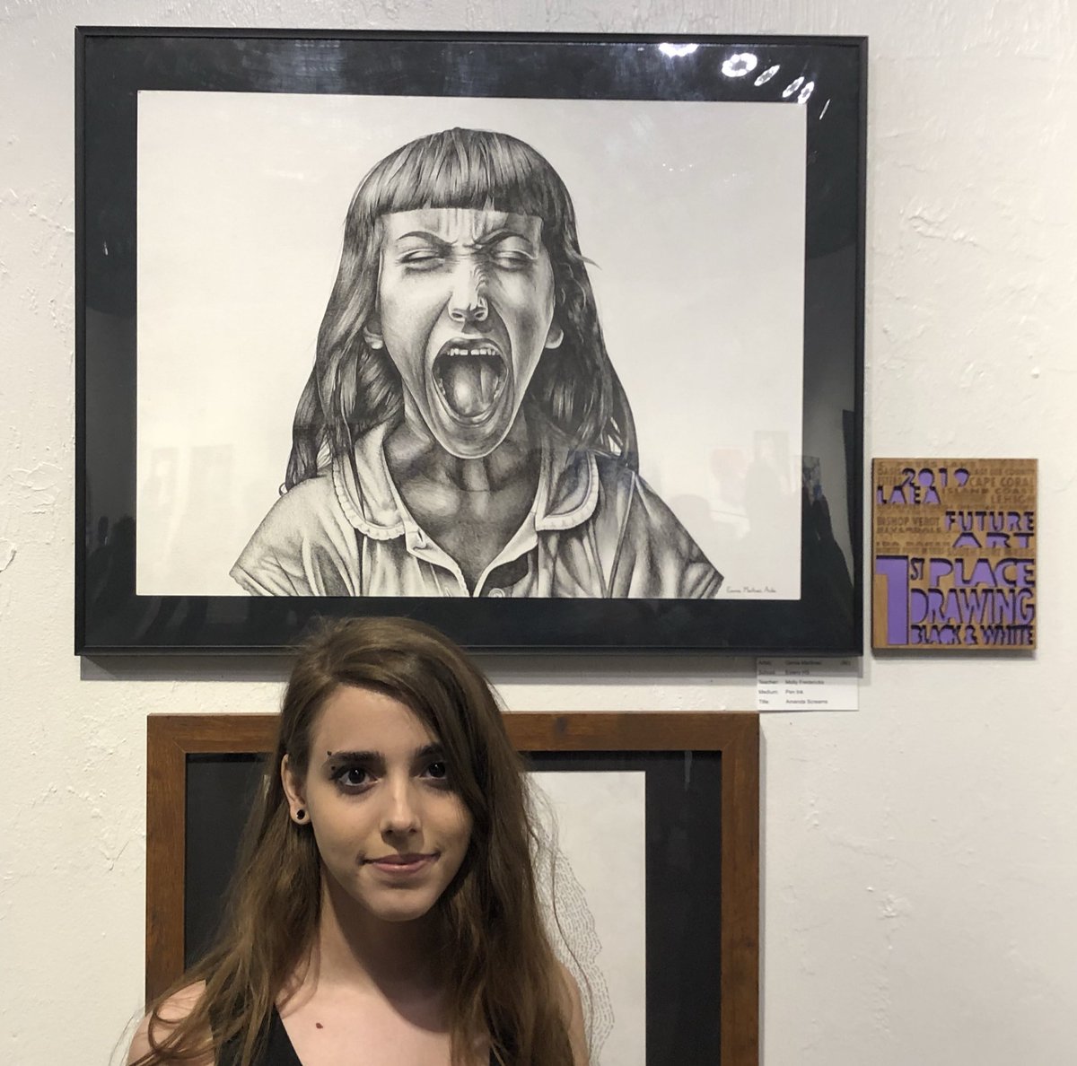 CeramicsESTERO's tweet photo. Congratulations to @EsteroHS students who won @ArtInLee high school show. Awesome work Gema for winning BEST IN SHOW! https://t.co/LKyUeusSIk
