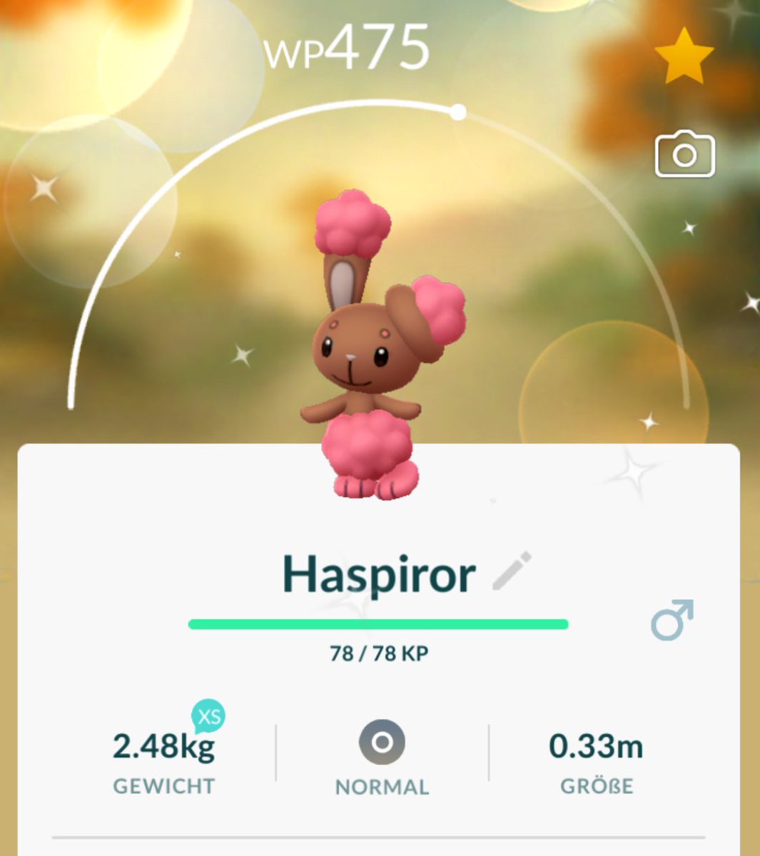j_rensaab's tweet photo. Haken dran ✔️#Shiny #Haspiror #PokemonGo @S1L3N7C4MP3R @Carpsyndrom https://t.co/Y2gKaSQ1sm