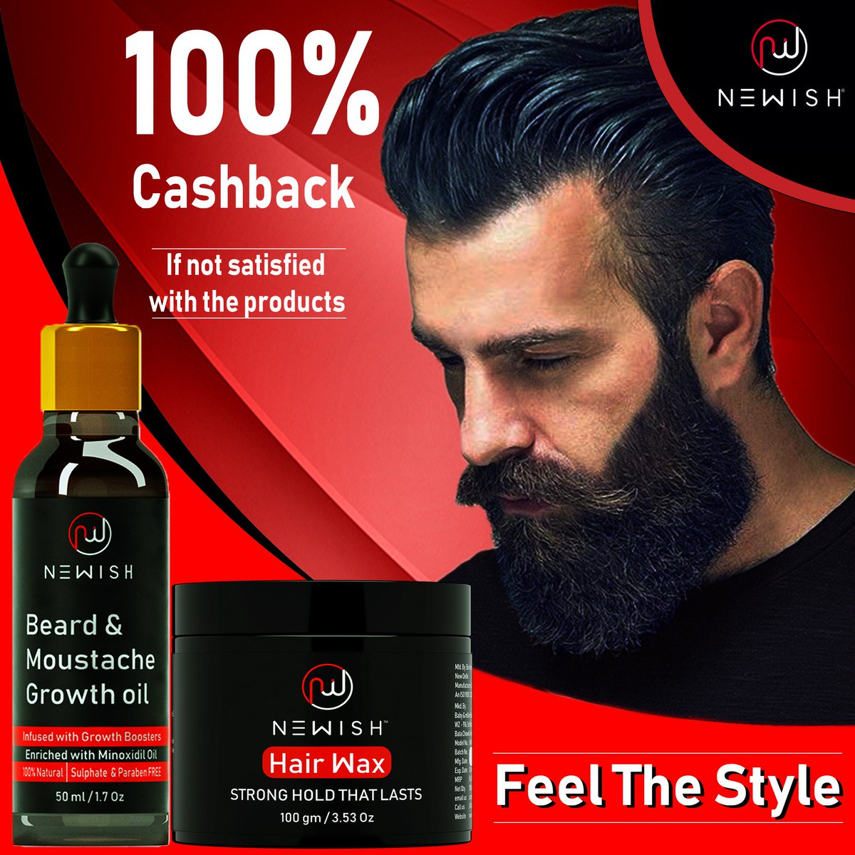 NewishKart's tweet photo. #Newish #Beard #Oil #And #Hair #Wax
Shop Now :- https://t.co/rXz2Il3Nu8
#Beard #Oil #Wax #Narural #Ingredients #Morden #Effortless #Look #Really #BestFor #AnyType #Beard
#Newish #HairWax #Oil  #HairWAxGels #Growth #ComboPack #BestFor #Men
Shop Now :- https://t.co/rXz2Il3Nu8 https://t.co/5oErcEhKqr