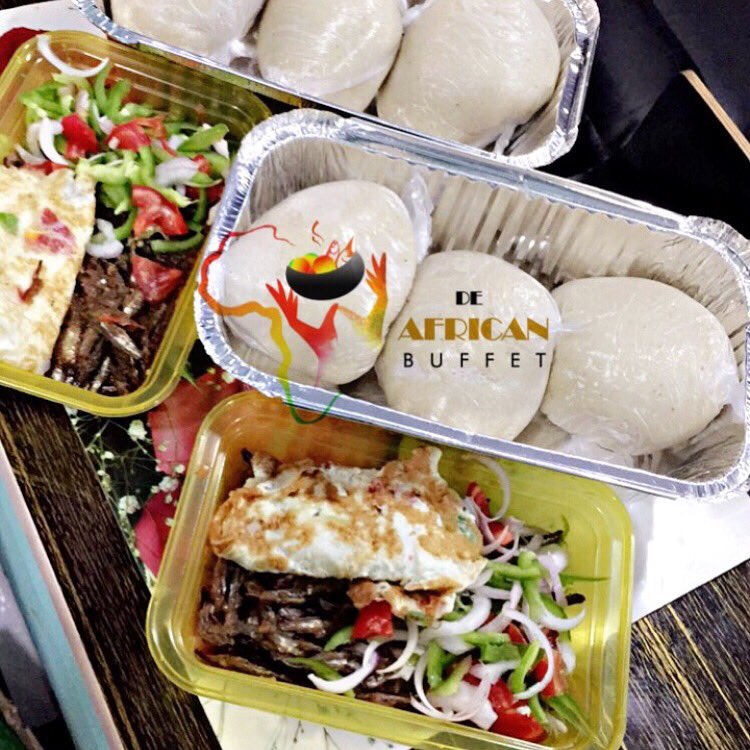 Nicely packaged banku with abobi pepper and fried eggs for lunch, kindly call 0242062182 / 0245100397 to place your order before 10am. Price starts from 15ghc to 25ghc & delivery at a fee 

#eatwell #deafricabuffet #localfoods #locallunch #ghanafoods #accraghana #ghana