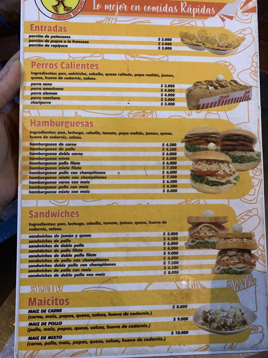 mpassaf25's tweet photo. Comida rápida en Cúcuta be like ...

P.s: Me enteré de la existencia de este lugar por un amigo y es algo apoteósico https://t.co/lbWDCpZq2O