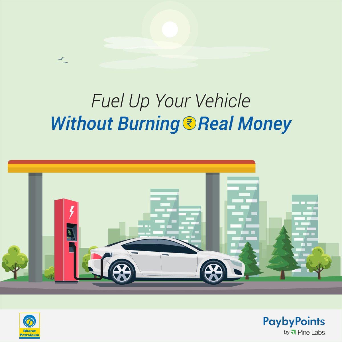 PaybyPoints's tweet photo. Save money and burn your Debit/Credit card Reward Points to fuel up your vehicle at #BharatPetroleum Pumps! #PaybyPoints
Ask the cashier for eligible bank cards! T&C Apply! https://t.co/GcF6QxUmla