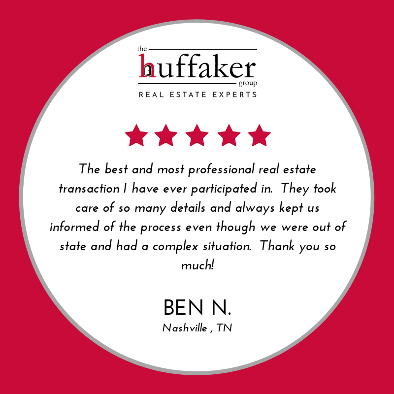 HuffakerGroup's tweet photo. Thank you for the kind words Ben!

#HomeOwner #HomeSeller #Nashville #NashvilleLiving #615RealEstate #RealEstate #ClientsFirst #Review #CustomerReview #CustomerService #Huffaker #KellerWilliams https://t.co/WAIvNL2fp3