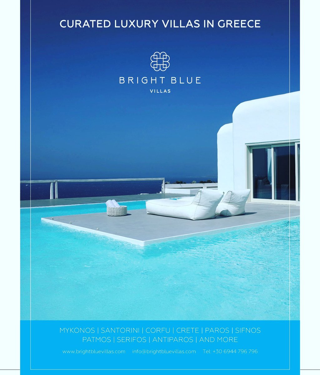 Bright Blue Villas tweet media