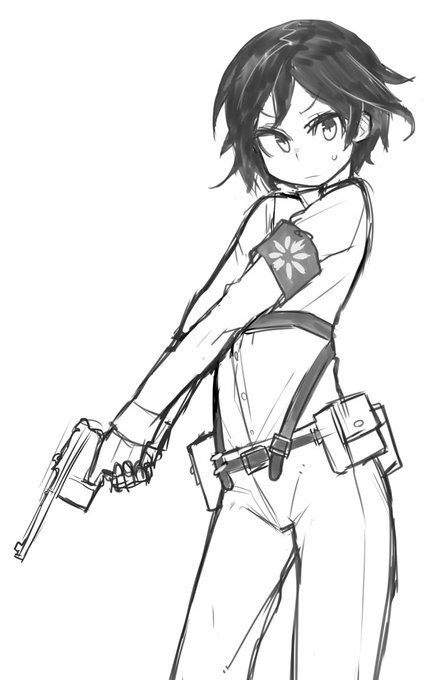 神我狩の単発セッション用PCらふ
男装というかボーイッシュというか 