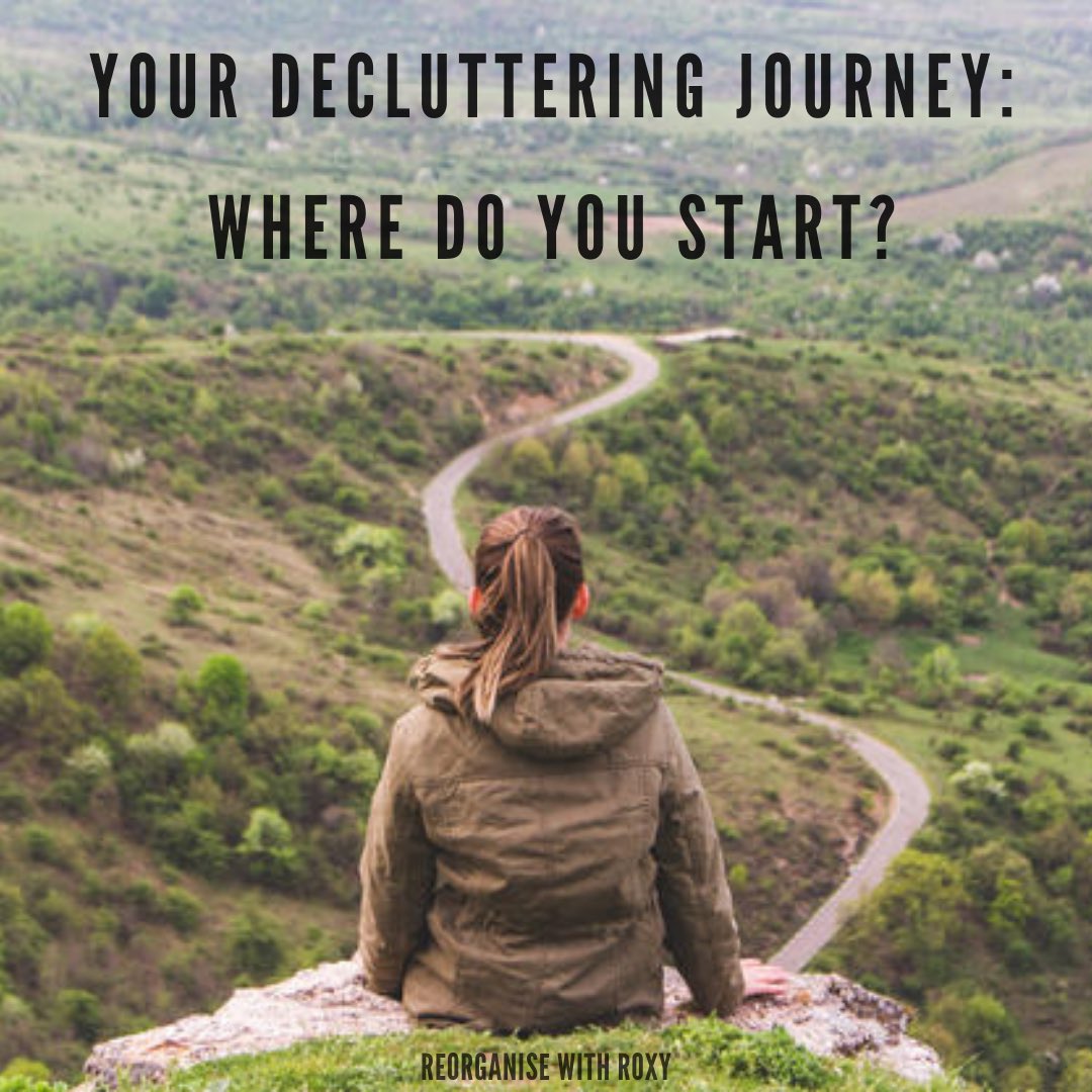 Reorganisewith's tweet photo. 🎉INCOMING🎉 New post on how to start on your decluttering journey. https://t.co/RVrdcecNwS #organiser #declutter #blog #newpost #clutterconsultant https://t.co/kTabTF84gv