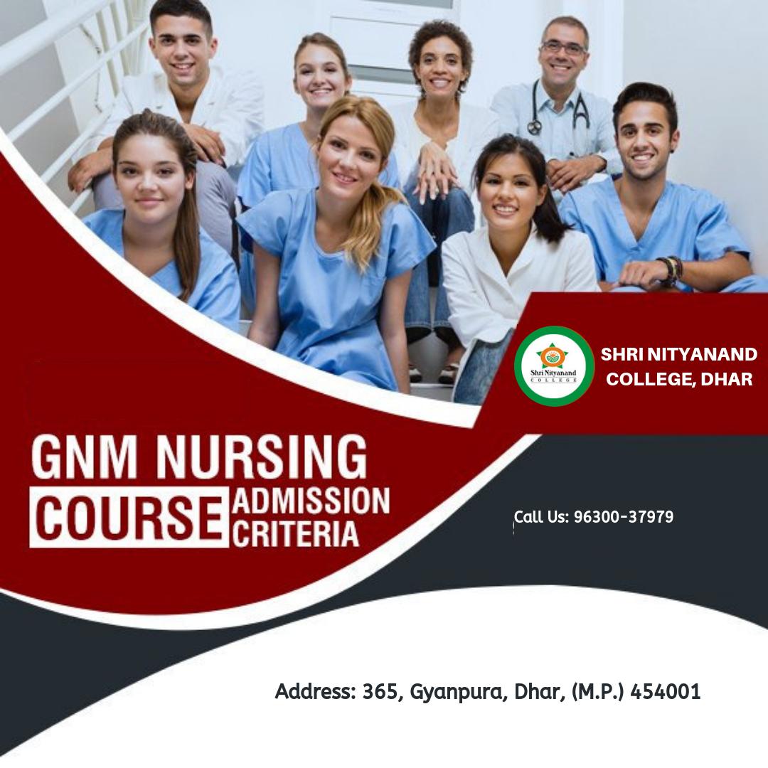 For a successful nursing career, GNM nursing course can be an excellent option.

To know the GNM nursing course admission criteria in India, you can call us: 96300-37979

#nursingcourses #nursingadmissions #nursingcareer #ShriNityanandCollege #Dhar