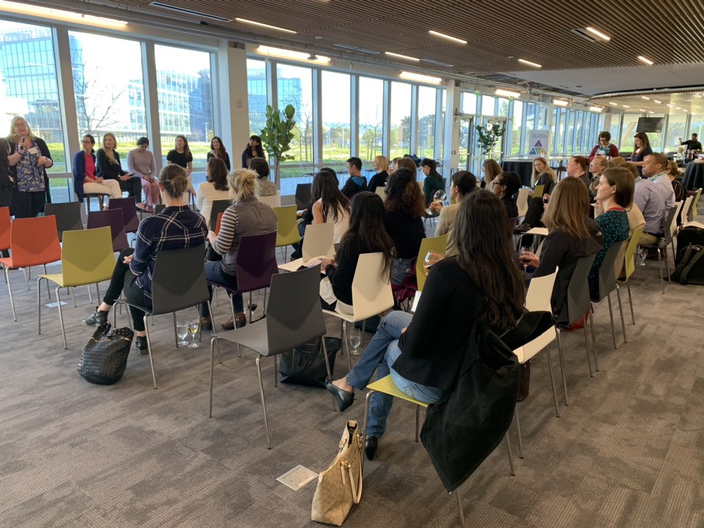 wkinprogress's tweet photo. Amazing panel discussion by female founders in biotech: their founding stories, hurdles and advice for you and me. https://t.co/hqZZoUplEr