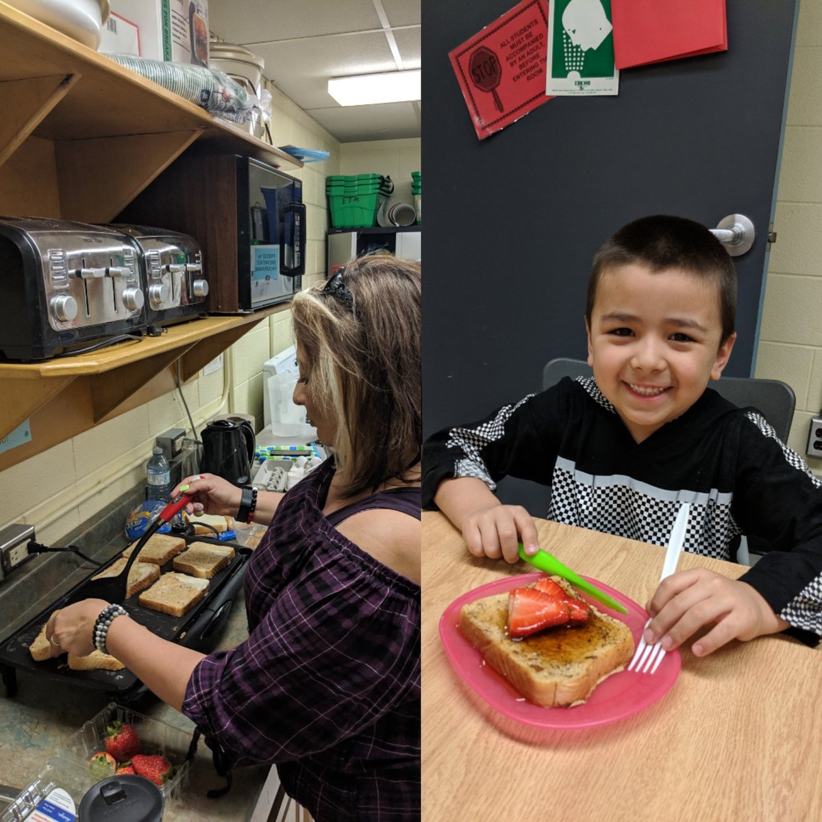Hyatt5s's tweet photo. Teamwork makes the dream work! Special way to start the day! #wintheday #jaguarpride4ever #MakeYourMark @EIMJaguars @ki https://t.co/67pDlZfLEd
