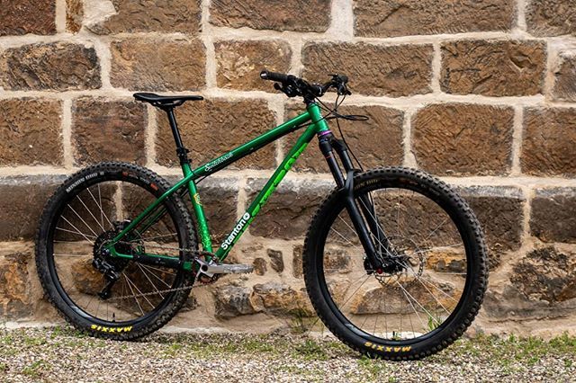 emerald green bike