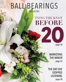 LisaRenze's tweet image. Look for the @ballbearingsmag team in the Atrium starting at 11 today and pick up your brand new issue that’s filled with great stories. Your weekend reading needs are handled in one beautifully-designed package — what could be better? #magazinelife