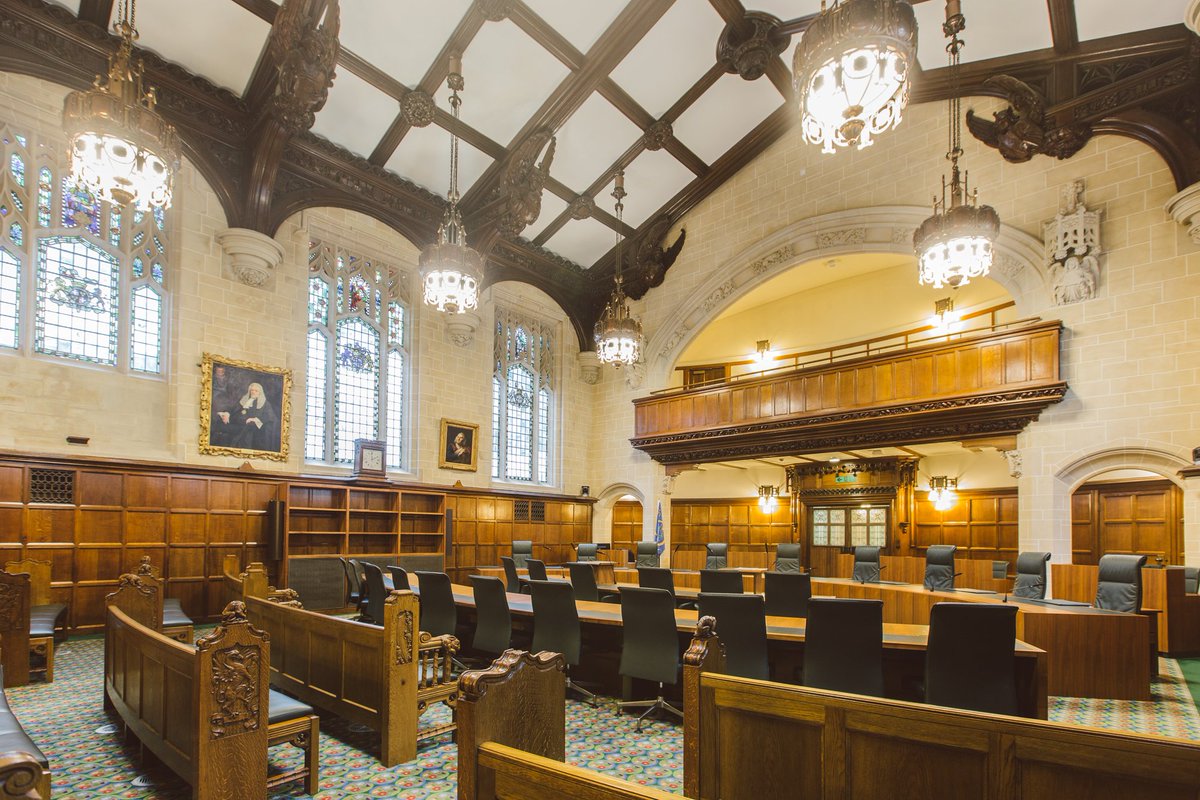 UKSupremeCourt's tweet photo. AS #Spring is upon us, why not spend an evening looking around the highest court in the land? Come and see the UK Supreme Court 'after hours' on one of our evening tours on Monday 29 April at 6pm. Book via Eventbrite: https://t.co/1aedkcIFzL #eveningtours #WorldHeritageDay https://t.co/ffMjhcWJZ3