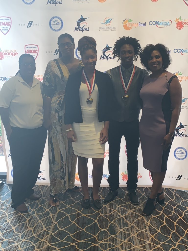 jaxathletics's tweet photo. Congratulations Christopher and Karreisha on your nominations at the Scholar-Athlete Banquet🔰🔰🔰 https://t.co/Mgcn7aaFh3