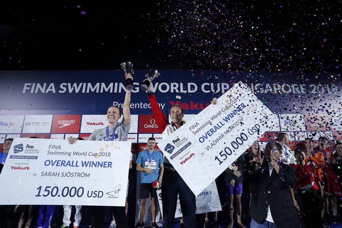 WorldAquatics's tweet photo. The calendar of the 2019 FINA Swimming World Cup is now finalised ▶️ https://t.co/LlMDUNADqZ
#SWC19 #swimming https://t.co/a6LFJReNuu