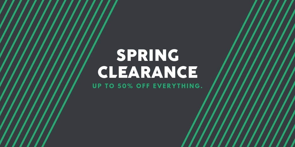 builtfortrade's tweet photo. Spring Clearance just launched! Save up to 50% on everything online. Order now https://t.co/oamfVzdH3z https://t.co/JnKaXAsGKJ