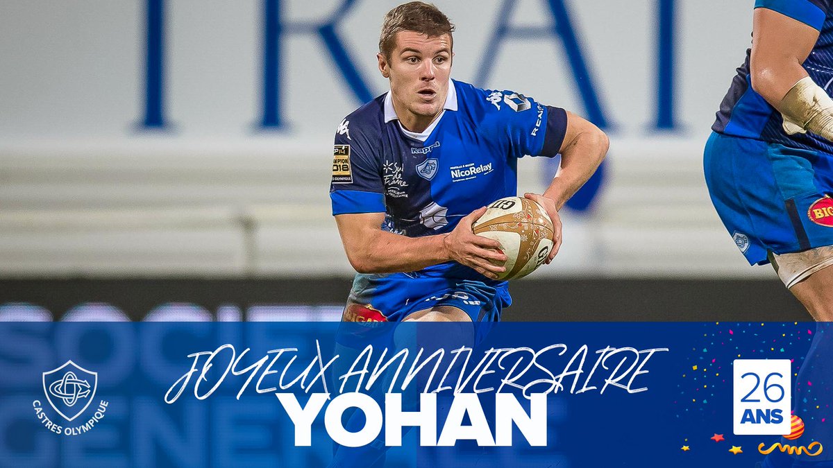 Nous Souhaitons Un Joyeux Anniversaire A Notre Demi De Melee Domenechy Qui Fete Ses Ans Aujourd Hui Joyeux Anniversaire Yohan Rugby Addict