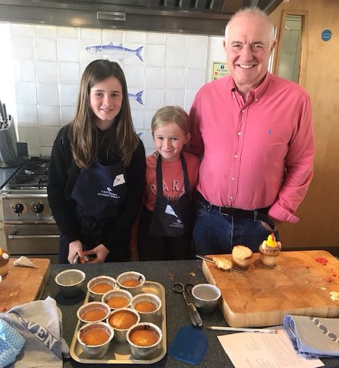 The budding young chefs that attended our spring baking course this morning were greeted by a surprise taste tester - our very own <a href="/Rick_Stein/">Rick Stein</a>. No pressure...
