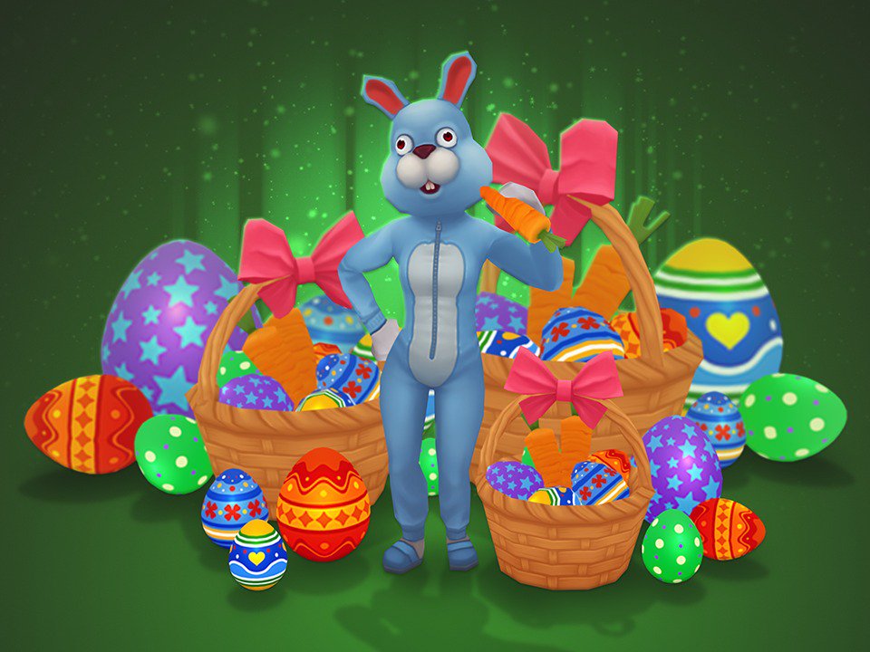 Hide Online Easter Update. Now with music in main menu and easter eggs everywhere. #maidwithunity #EasterWeekend #AndroidDev #GooglePlay #AppStore #gamedev #EasterEgg #EasterEggHunt