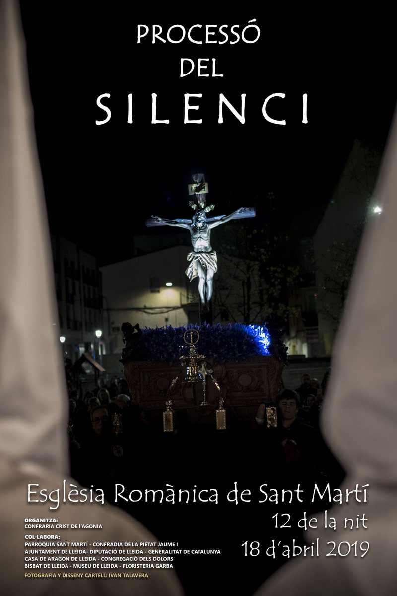 Cofradía del Cristo de la Agonía de Lleida -  Semana Santa Lleida: Agenda y horarios para el Jueves Santo lleidacofrade.blogspot.com/2019/04/agenda…
<a href="/CentreHistoric/">CentreHistòricLleida</a> <a href="/paerialleida/">Ajuntament de Lleida</a> #semanasanta #Lleida