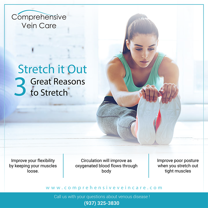 cvc_clinic's tweet photo. 3 great reason to stretch out!
#stretching #exercise 
Visit our website or call to learn more today. 
📞 +1 937-325-3830 or visit https://t.co/jue9ClEP8D https://t.co/2c6ZCoJw1I