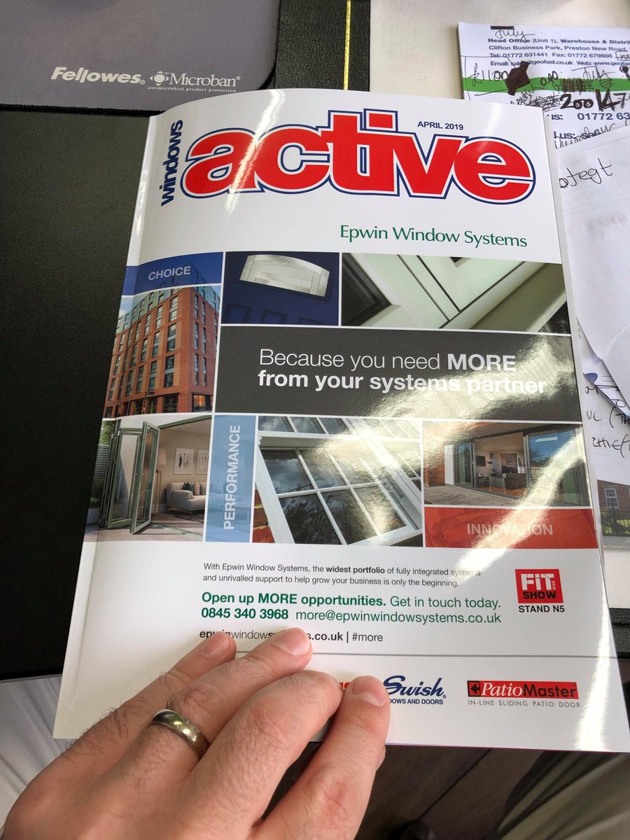geofastsystem's tweet photo. Thank you @windowsactive for the immense coverage in the April edition! #Cheersto10years #ADapperDecade https://t.co/cGRQll4zfw