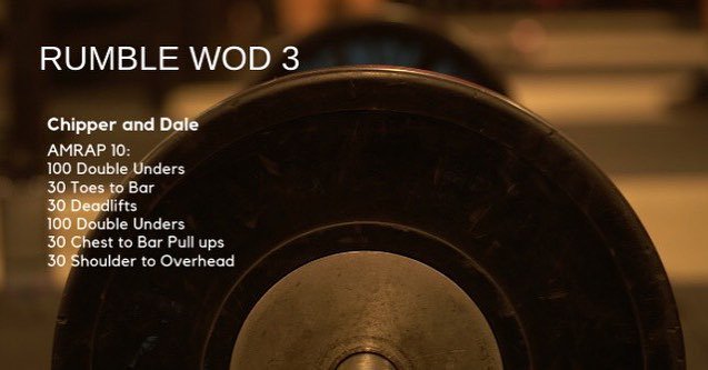 massweekend's tweet image. The 3rd event for the for the #Route7Rumble has been released.  Almost 100 athletes competing and there are still some slots left to register!

WOD 3
At the call of 3-2-1-Go!
The team will complete in order of movements the required reps per movement
1 a… bit.ly/2GpNCoj