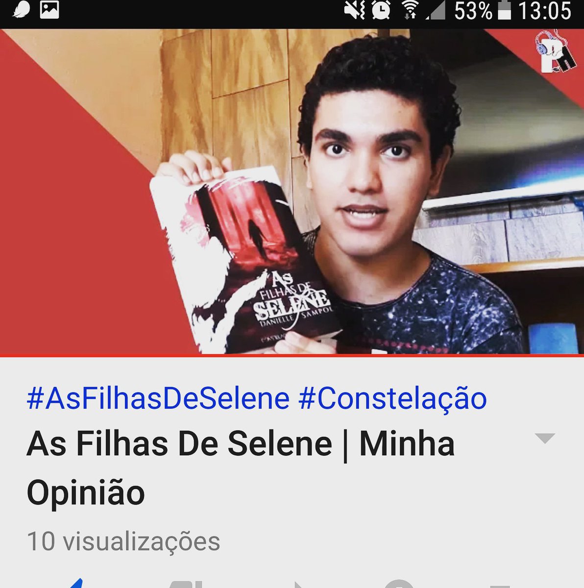 DaniSampol's tweet photo. Mais uma resenha do livro "As filhas de Selene" no canal do autor @peohenrique
O link está aqui 👇🏼
https://t.co/a5bEtcBzhi
#livros #leituras #sbook https://t.co/EdvGOy9izN