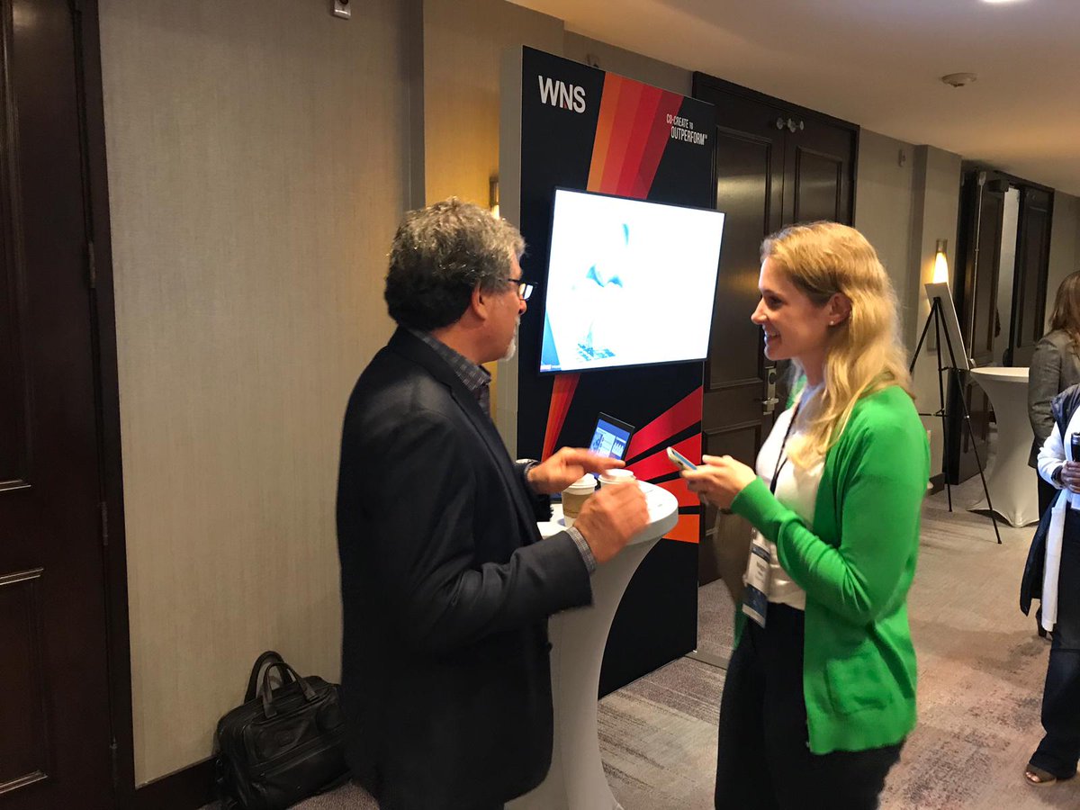 wnsholdings's tweet photo. WNS' experts in conversation with CX leaders at the #ISGCXUX Summit, San Francisco https://t.co/BG4muOwnFy