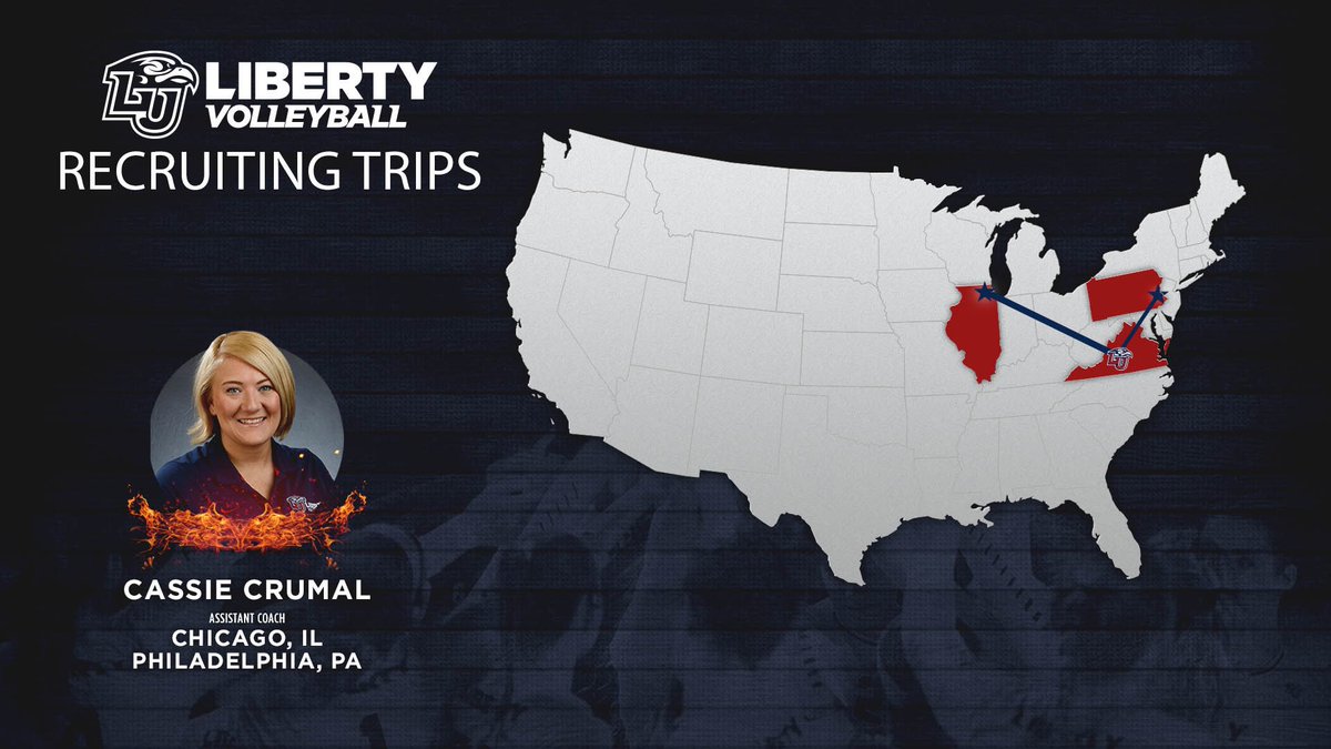 LibertyWVB's tweet photo. The @libertywvb coaching staff is spanning the country to find #futureflames!
Find us in Dallas, Chicago, and Philadelphia! 🔥🔥🔥
#whynotLU #goflames #risewithus https://t.co/T6tRDBpHQX