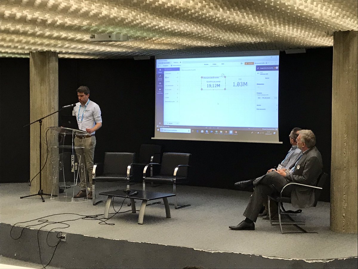 DIMOSoftware's tweet photo. #FORUMDIMO #analytics #KPI #BI #tableauxdebords créer en 45 minutes une application de Business Intelligence self-service avec de la cartographie et du storytelling… la data visualisation pour tous en temps réel ! @DIMOSoftware @Articque https://t.co/KxYszBUYJH