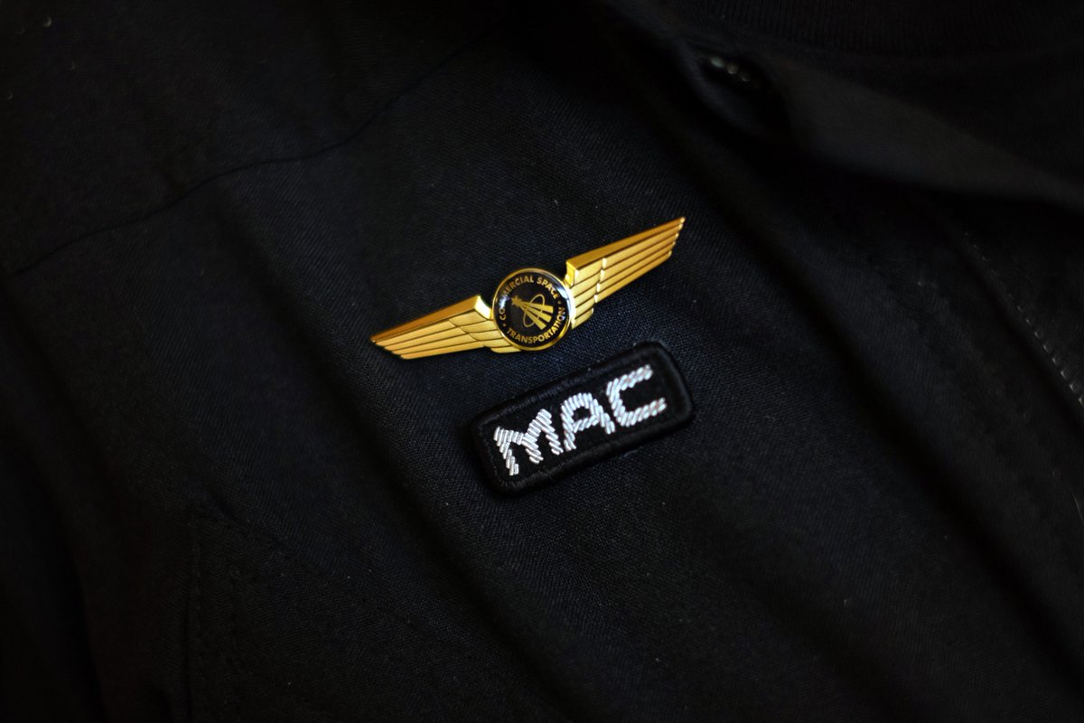 Virgin Galactic (@virgingalactic) on Twitter photo 18/04/2019 12:36:50 Ever wondered what Commercial Astronaut Wings looks like up close? Ever wondered what Commercial Astronaut Wings looks like up close?