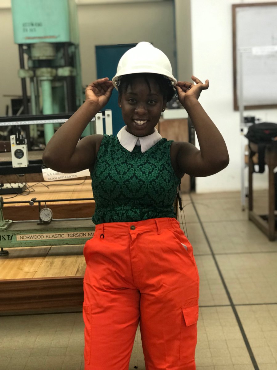 bmessknust's tweet image. Third year engineers during material testing lab.
Your #WCE
#EngineersAtWork
#BMESS_KNUST