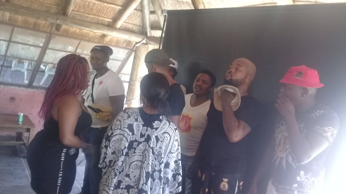 LetunaENT's tweet photo. #LTN_Entertainment right now with Djsmane the superstar #whynot not #amapiano #hagamaga music vedio shooting https://t.co/fTwlfsMMoC