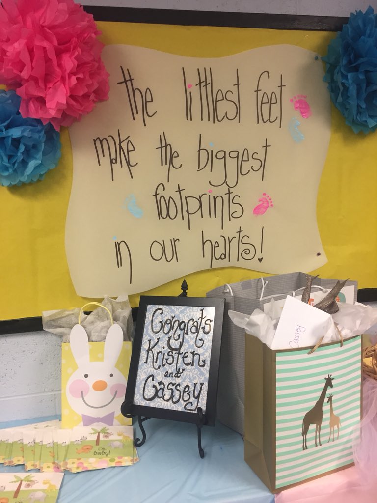 LLEWIXOM's tweet photo. Showering our mommas to be! Two new Loons due this spring and summer. ❤️@casseynmarshall @WalledLkSchools https://t.co/9JeYW6GByK