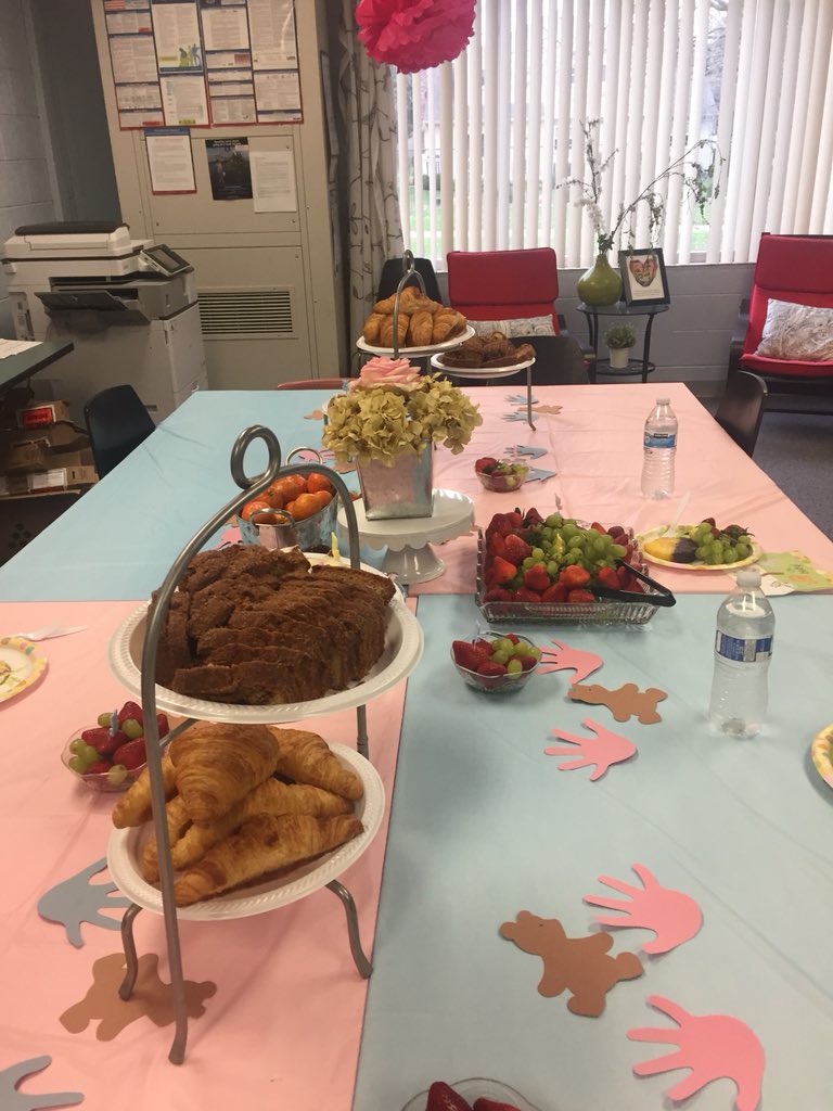 LLEWIXOM's tweet photo. Showering our mommas to be! Two new Loons due this spring and summer. ❤️@casseynmarshall @WalledLkSchools https://t.co/9JeYW6GByK