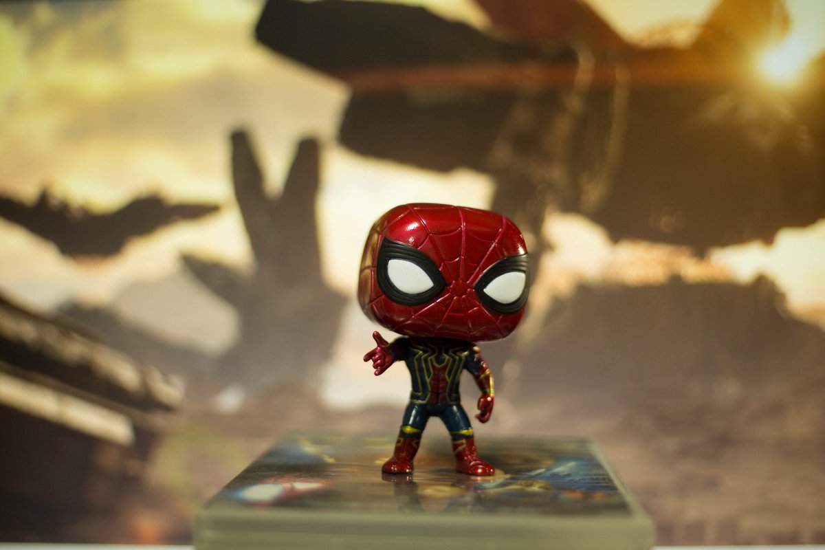 dizonched's tweet photo. Got another one for you @funko ! Excited to see Spidey come back and finally meet Ant-man in #AvengersEndgame #BugBros. (ctto of the background image and overlay elements). https://t.co/4s73y873PS