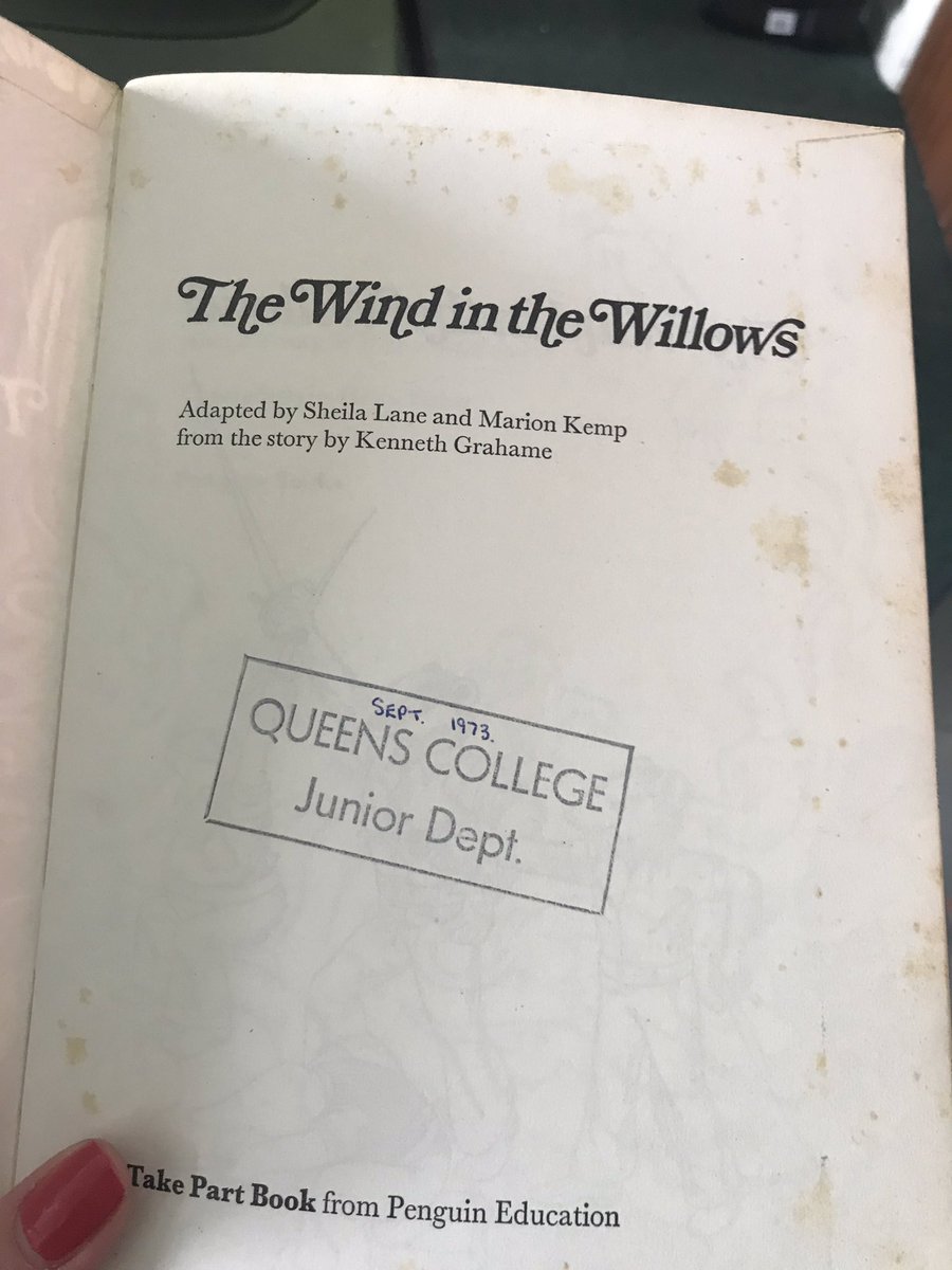 mathsmary's tweet image. Having a clear out of the books in my new classroom - this one is older than me?!