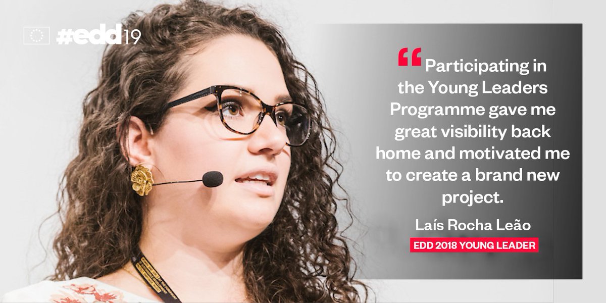 EU_Partnerships's tweet photo. We're so excited to hear from one of the #EDD18 #YoungLeaders, @leaorlais ! 🤩 
She is fighting gender inequality in urban spaces in Latin America. 
All over the 🌍, young people like Laís are making a difference! 💪🏽 https://t.co/8U2XkIabN2