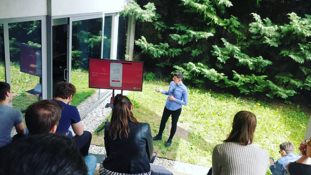 spotsie_io's tweet photo. Today Lucija held a presentation about #spotsie - #eventapp with #indoorpositioning system in this beautiful environment @AGENCY04. Thank you for expressing your interest in this #IOT #startup solution! ๐ https://t.co/eF7Fiy5rnX