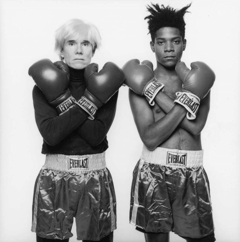 dreamportaidan's tweet photo. Articles hyping Basquiat up and his relationship with other artists like Julian Schnabel and Andy Warhol brought JMB to fame and he began actually making paintings in the early to mid 80s. https://t.co/by8o55jJyo