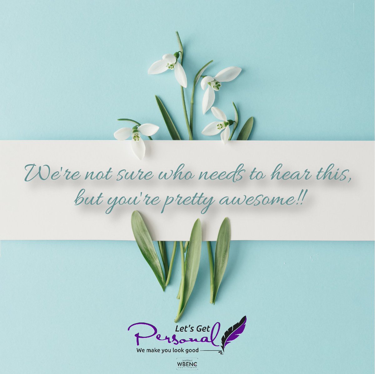 LGP_Promo's tweet image. Hey you....yeah you....you're pretty effin #awesome! That.Is.All
 #promotionalproducts #marketing #branding #promotion #awesomeness #love #nature #instagood #beauty #instagram #style #amazing #smile #cool #beautiful #followme #life #travel 
ow.ly/yi0V30osJIe