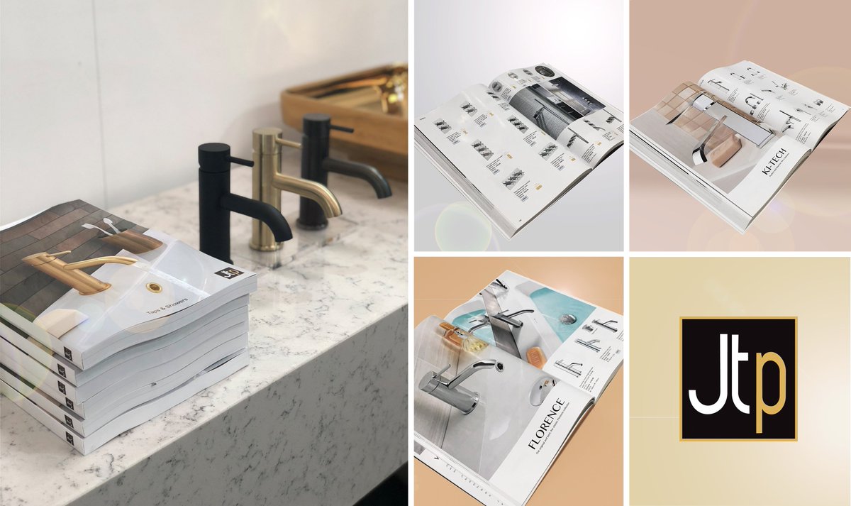JustTapsPlus's tweet image. Beautifully designed brochures featuring our core range of designer brassware and newest additions. JTP  products have the ability to transform any bathroom into an ultra modern, highly functional space to suit any desired style. #LuxBathroom #AffordableDesign #BathroomCatalogue