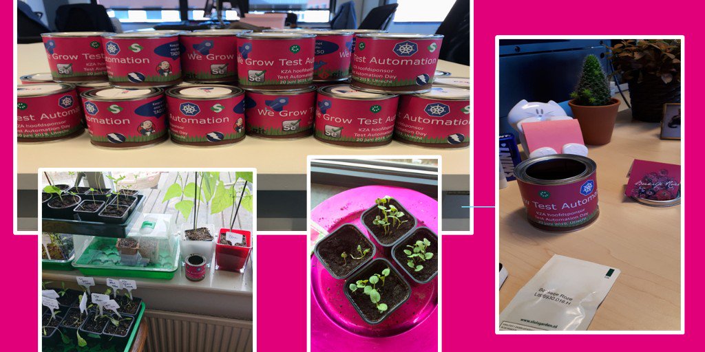 Test Automation Days 2019: Nog 62 dagen voordat het zover is!  Heb jij onze potjes al gespot?
#tadnl #tad #testautomatisering #growing