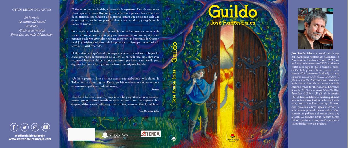 JoseRamonSales's tweet photo. Un canto a la vida, al amor y a la esperanza para todas las edades. «Guildo» verá la luz por primera vez en la Feria del Libro de Valencia, que se celebra del 25 de abril al 5 de mayo. Estaré firmando la obra en el stand de Atenea, nº 75 y 76 junto con el resto de mis obras. https://t.co/J2AELB2OCp