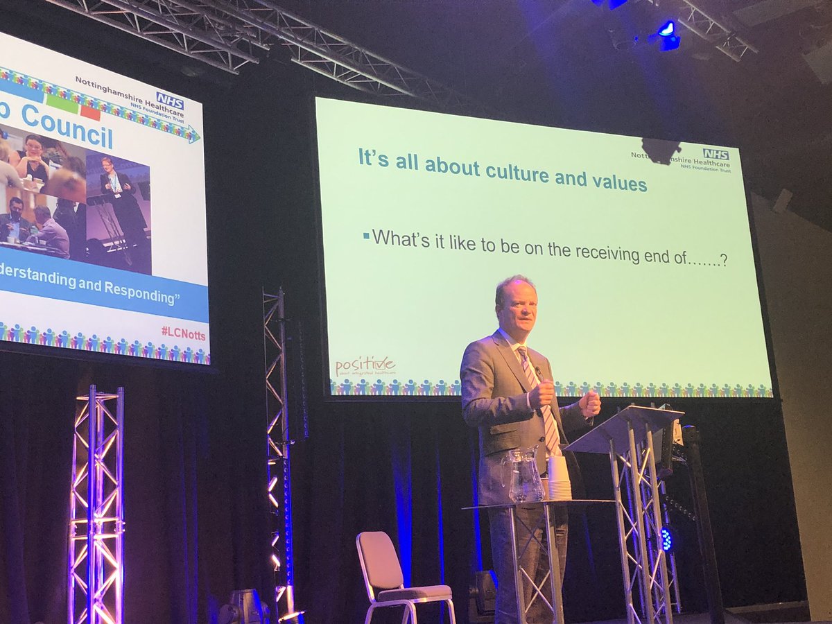 davidcoumar's tweet photo. @NottsHealthcare #LCNotts @JohnBrewinNHS opening up the leadership council with key note on #Cultures &amp; #Values of our system and the need of #Self-awareness. https://t.co/Fb2X59mZTZ