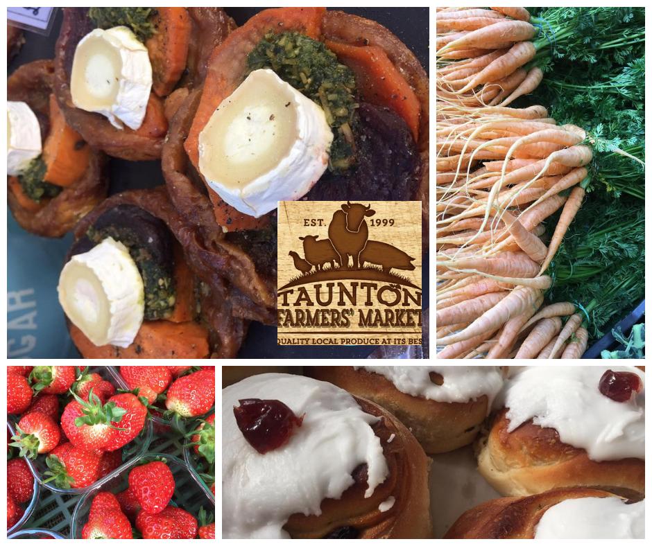 Head to #Taunton High Street and take a look at the great range of local produce available from the <a href="/TauntonFmarket/">TauntonFarmersMarket</a> between 9am - 3pm today!